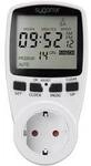 Sygonix 1625525 Steckdosen-Zeitschaltuhr digital Wochenprogramm 3680 W