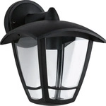 PAULMANN 94392, Paulmann 94392 Wandleuchte E27 Klar, Schwarz