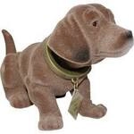 Rakso Kunststofferzeugnisse 563017 Wackeldackel (L x B) 17 cm x 8 cm Kunststoff Braun