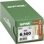 SPAX 0251010601405 R 88193 m.Spitze/T-STAR Holzschraube 6 mm 140 mm T-STAR plus Stahl