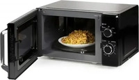 DOMO DO2520, DOMO DO2520 Mikrowelle Schwarz 800 W Timerfunktion