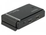 DeLOCK DisplayPort 1.4 Switch 2 x 2 DisplayPort in to 1 x 2 DisplayPort out 8K 87750