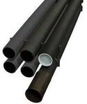 Fr&auml;nkische Rohrwerke 19040110 KabuflexS1106m-St sw Wellrohr Schwarz 94 mm 6 m