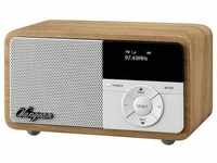 Sangean DDR-7X Tischradio DAB+, UKW AUX, Bluetooth® Tastensperre, wiederaufladbar
