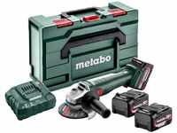Metabo W 18 L 9-125 602249960 Akku-Winkelschleifer 125 mm 18 V 4.0 Ah