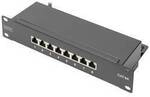 Digitus DN-91608S-EA 8 Port Patch-Panel 254 mm (10) CAT 6a 1 HE Mehrfarbig Best&uuml;ckt