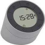 TFA Dostmann 60.2029.10 Quarz Wecker Grau, Anthrazit Alarmzeiten 2