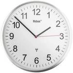 Mebus 19411 Funk Wanduhr 30 cm Silber