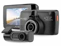 MIO MiVue 798 Dual Pro Dashcam mit GPS Blickwinkel horizontal max.=145 ° Display
