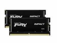 Kingston FURY Impact Laptop-Arbeitsspeicher Kit DDR5 32 GB 2 x 16 GB Non-ECC 5600 MHz