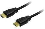 LogiLink HDMI Anschlusskabel HDMI-A Stecker, HDMI-A Stecker 20.00 m Schwarz CH0055 4K