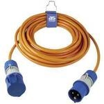 AS Schwabe 62432 Strom Verl&auml;ngerungskabel 16 A Orange 10 m H07BQ-F 3G 2,5 mm&sup2;