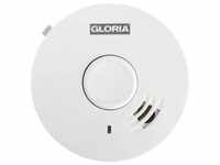 Gloria R-10 Rauchwarnmelder inkl. 10 Jahres-Batterie batteriebetrieben