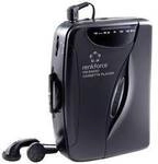 Renkforce RF-CP-150 Tragbarer Kassettenspieler Schwarz RF-5044674