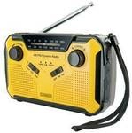 Schwaiger Outdoorradio UKW, AM, FM Notfallradio, USB, UKW, MW Handkurbel, Solarpanel,