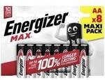 Energizer Max Mignon (AA)-Batterie Alkali-Mangan 1.5 V 8 St. E303324700
