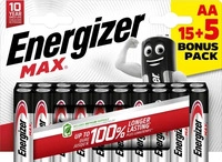 ENERGIZER E303329900, Energizer Max Mignon (AA)-Batterie Alkali-Mangan 1.5 V 20 St.