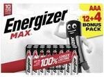 Energizer Max Micro (AAA)-Batterie Alkali-Mangan 1.5 V 16 St. E303341000