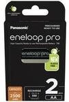 eneloop eneloop pro HR06 Mignon (AA)-Akku NiMH 2500 mAh 1.2 V 2 St. 52333160