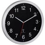 TFA Dostmann 60.3545.01 Funk Wanduhr 40 cm x 5 cm x 40 cm Silber Gro&szlig;es Display