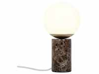Nordlux Lilly Marble 2213575018 Tischlampe E14 Braun