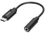 HAMA 00200318, hama 00200318 Audio-Adapter, USB-C-Stecker - 3,5-mm-Klinke-Buchse,