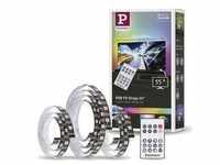Paulmann TV Strips 55 Zoll 78880 LED-Streifen-Basisset mit USB-Anschluss 5 V 2 m RGB