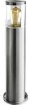 Heitronic 500682 NAXOS Au&szlig;enstandleuchte LED E27 Edelstahl