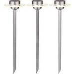 Paulmann 4064161230566 Solarspie&szlig; Ufo LED Solar-Gartenleuchte 3er Set 0.2 W