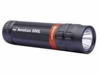 AccuLux 200L LED Taschenlampe batteriebetrieben 200 lm 124 g 414012