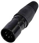 Rean AV RCX5M-Z-001-1 XLR-Steckverbinder Stecker, gerade Polzahl: 5 1 St.