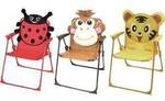 GARDAMO 444051 Gartenstuhl Stahl, Polyester farbig sortiert, Farbauswahl nicht