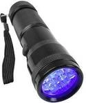 Berger & Schr&ouml;ter UV 395-400 nm UV-LED Taschenlampe mit Handschlaufe