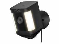 RING 8SH1S2-BEU0, ring Spotlight Cam Plus - Plug-in - Black 8SH1S2-BEU0 WLAN IP
