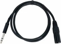 CORDIAL 14810, Cordial EM 1 MV XLR Verbindungskabel [1x XLR-Stecker 3 polig - 1x