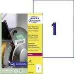 Avery-Zweckform B4775-50 Universal-Etiketten 210 x 297 mm Polyethylenfolie...