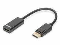 Digitus DB-340400-001-S DisplayPort / HDMI Adapter [1x DisplayPort Stecker - 1x