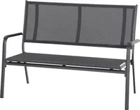 SIENA GARDEN M29539, Siena Garden Tesoro M29539 Gartenbank Aluminium, Kunststoff
