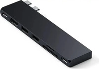 SATECHI ST-HUCPHSD, Satechi USB-C Dockingstation Pro Hub Slim Schwarz