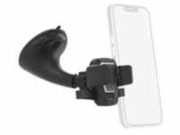 hama 00201510 Auto-Handyhalterung Easy Snap mit Saugnapf, 360 Grad drehbar, universal