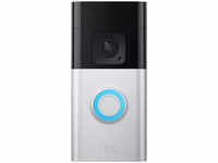 ring B09WZBVWL9 IP-Video-Türsprechanlage Video Doorbell Plus Nickel (matt), Schwarz