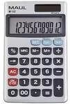 Maul M 12 Taschenrechner Grau Display (Stellen): 12 batteriebetrieben, solarbetrieben