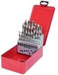 KS Tools 330.2613 3302613 HSS-G Metall-Spiralbohrer-Set 1 mm, 1.5 mm, 2 mm, 2.5 mm, 3