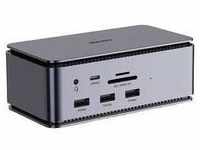 LINDY USB-C® Dockingstation DST-Pro USB4 integrierter Kartenleser, USB-C® Power