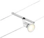 Paulmann Wire Systems Niedervolt-Seilsystem-Leuchte GU5.3 Chrom (matt) 94443