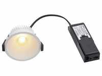 Nordlux 2310340001 Albric LED-Einbauleuchte LED-Modul 8.00 W Weiß