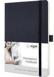 Sigel CONCEPTUM&reg; CO309 Notizbuch Punktraster Schwarz Anzahl der Bl&auml;tter: 97 DIN A5
