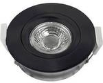 Heitronic 500953 DL6809 LED-Einbauleuchte LED LED fest eingebaut 7 W Schwarz