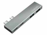 LogiLink USB-C® Dockingstation UA0399 Passend für Marke: Apple USB-C® Power