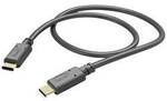 hama 00201591 Ladekabel, USB-C - USB-C, 1,5 m, Schwarz